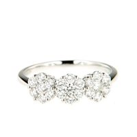 Ringe Giorgio Visconti Dame in Weißgold Diamante 0.57 Ct ABX12311 - ABX12311